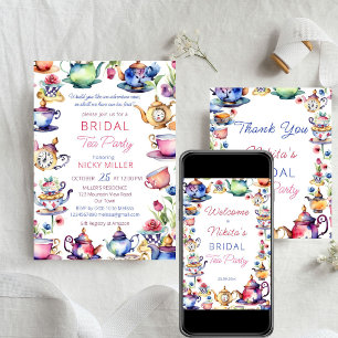 Alice in wonderland vrijgezellenfeest theefeest gu ronde sticker