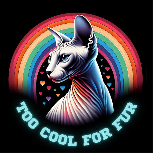 Sphynx Kattenmuurklok Te Koel Grappig Gezegde Ronde Klok