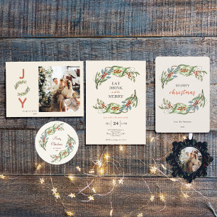 Modern stijlvol 2024 familie foto kalender