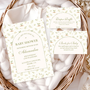 Little Sprout Tuinfeest Baby Shower Kaart