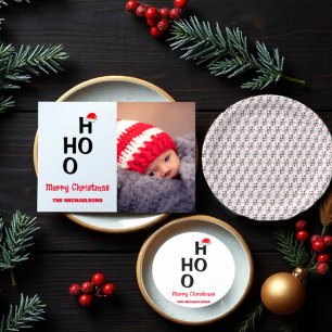 Ho Ho Ho Ho: Vrolijk kerstfeest Kartonnen Onderzetters