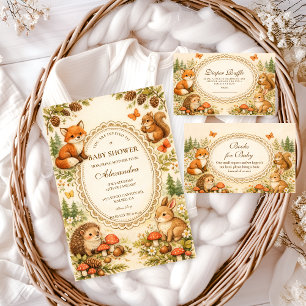 Droombos Dieren Baby Shower Servet