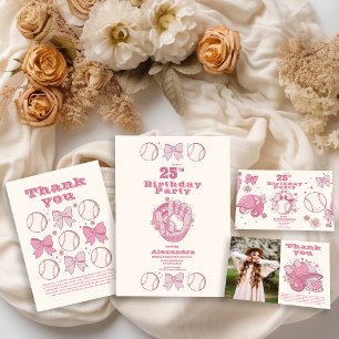 Sport Honkbal Verjaardagsfeest Kaart