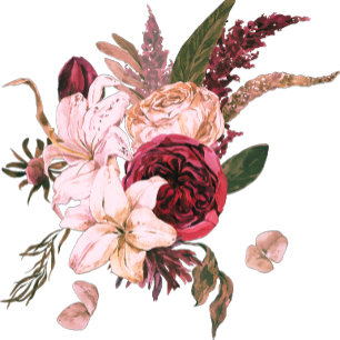 Bourgogne Sangria bruiloft uitnodigingen