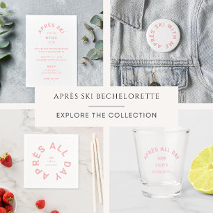 Après Ski met de Bruid To Be Bachelorette Trip Kaart
