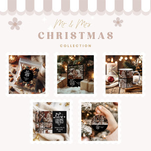 8 Foto Minimalistische Eerste Kerstmis Samen Keramisch Ornament