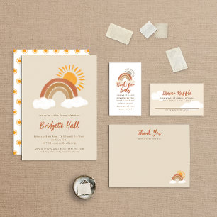 Neutral Baby Gift Bingo Baby shower spel