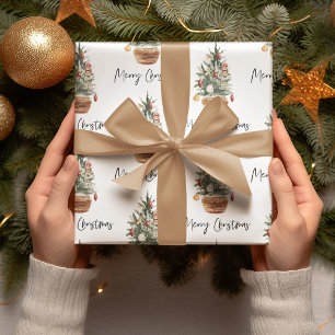 Vintage kerstboom   Vrolijk kerstfeest Koffiemok