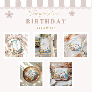 Safari Race Auto 2e verjaardag Bedankkaart