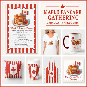 Dankdag Canada – Rode hart en strepen  Pokerkaarten