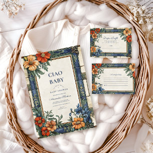 Italiaans Ciao Baby shower Servet