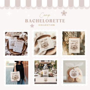 Kamp Cabin Crew Voor Bachelorette Kaart