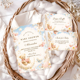 Betoverde Beren Wolken Baby Shower Servet