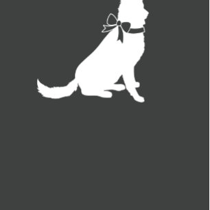 Duits Baby shower Shepherd Dog Frans roze meisje Kaart