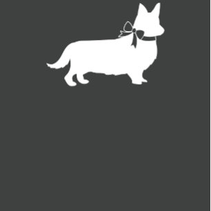 Welsh Corgi Dog Baby shower Blue Boy Kaart