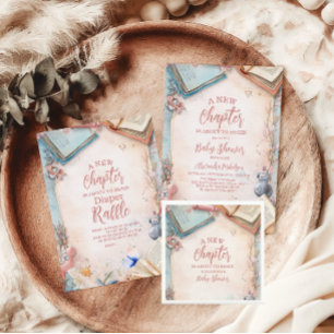 Boho Storybook Diapper Raffle Informatiekaartje