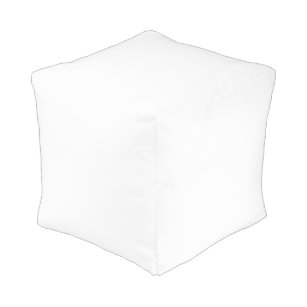 Gepersonaliseerde 100% polyester kubus poef (Klein)