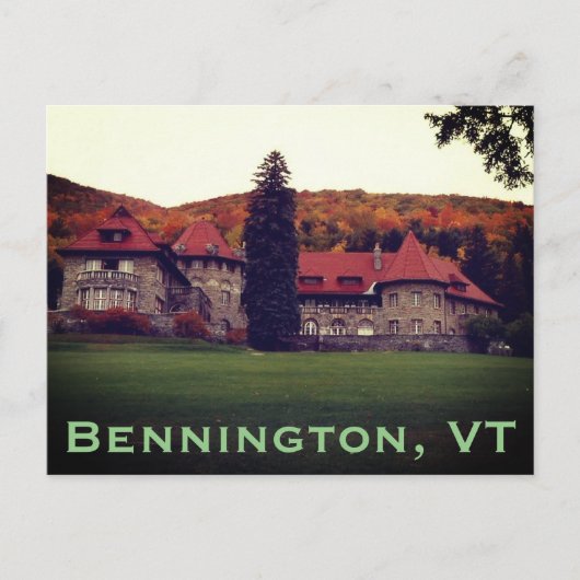 SVC, Bennington, VT Estate - Mount Anthony Briefkaart (Voorkant)