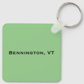 SVC, Bennington, VT Estate - Mount Anthony Sleutelhanger (Achterkant)