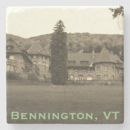 SVC, Bennington, VT Estate - Mount Anthony Stenen Onderzetter