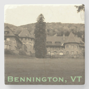 SVC, Bennington, VT Estate - Mount Anthony Stenen Onderzetter
