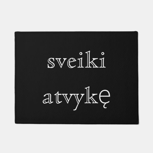 sveiki atvykę deurmat (Voorkant)