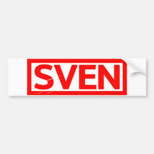 Sven Stamp Bumpersticker