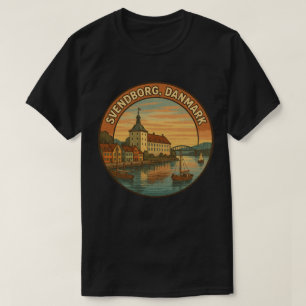 Svendborg Denemarken Kasteel T-shirt