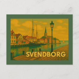 Svendborg Denmark Castle Briefkaart