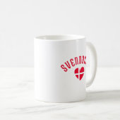 SVENDBORG Denmark Heart Koffiemok (Voorkant rechts)