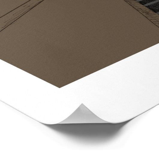 Svengali op de piano poster (Hoek)