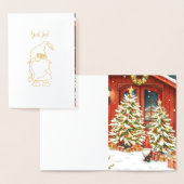 Svensk tomte. Jul kort Folie Kaarten (Display)