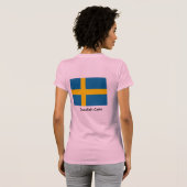 Svenska Flaggans Dag... - Gepersonaliseerd T-shirt (Achterkant volledig)