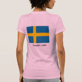 Svenska Flaggans Dag... - Gepersonaliseerd T-shirt (Achterkant)