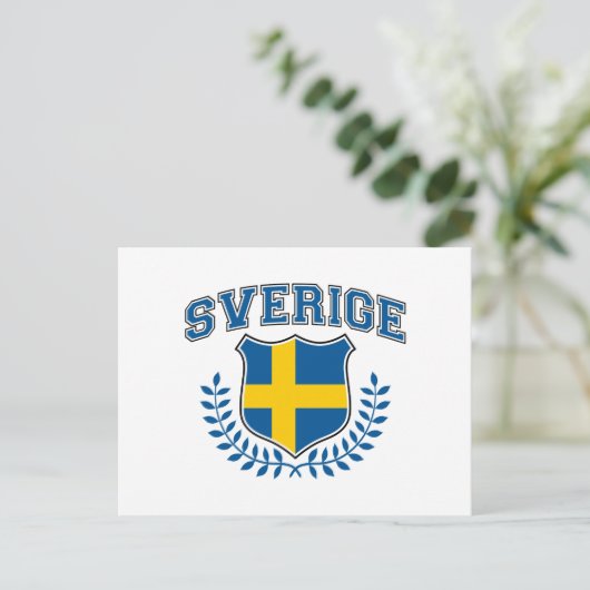 Sverige Briefkaart (Staand voorkant)