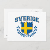 Sverige Briefkaart (Voorkant / Achterkant)