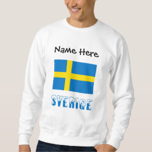 Sverige en Vlag Personalized Trui
