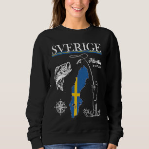 Sverige Fishing Team Vis Tour Zweden Zweeds Trui