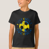 Sverige Fotboll Zweden Football T-shirt (Voorkant)
