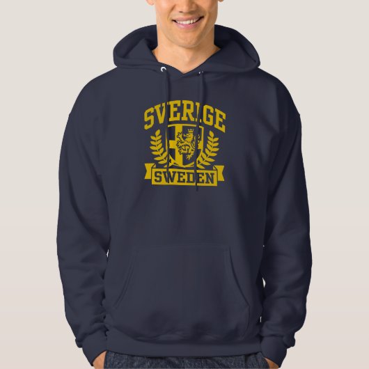 Sverige Hoodie (Voorkant)