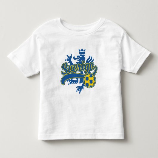 Sverige Soccer Kinder Shirts (Voorkant)
