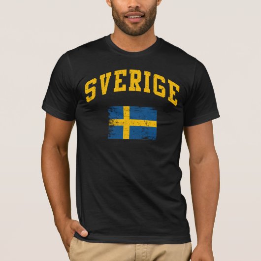 Sverige T-shirt (Voorkant)