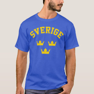 sverige tre kronor t-shirt