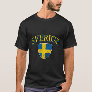 Sverige Vlag van Zweden T-shirt