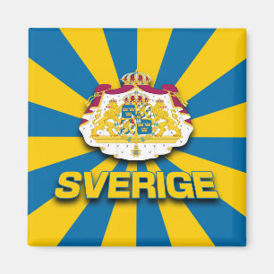 Sverige wapenlaag magneet