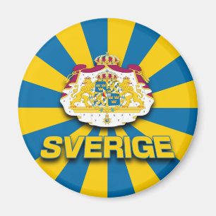Sverige wapenlaag magneet