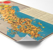 Sverige Zweden Vintage Poster 1931 (Hoek)