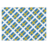 Sverige Zweden Zweedse vlag Tafelkleed (Voorkant (Horizontaal))