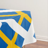 Sverige Zweden Zweedse vlag Tafelkleed (Voorbeeld)