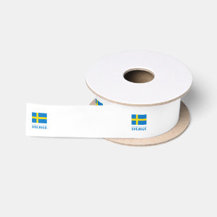 Sverige Zweedse Vlag Cadeau Satijnen Lint